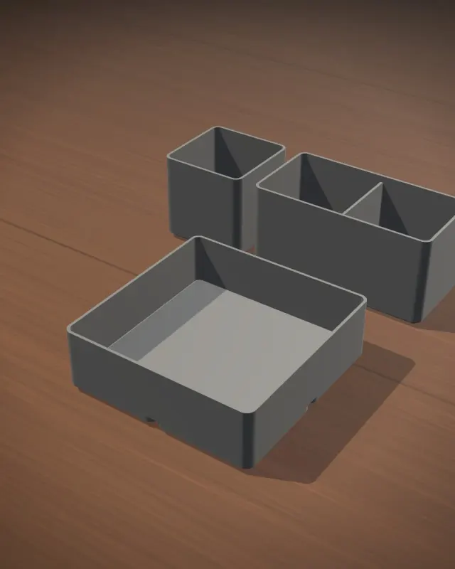 Gridfinity Bin Set (3)